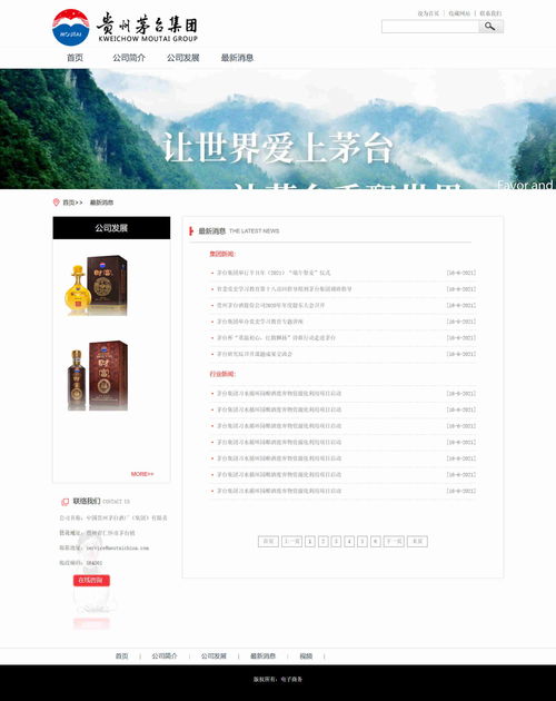 HTML5與HBuilder實戰(zhàn) 打造高仿茅臺集團(tuán)網(wǎng)頁設(shè)計大作業(yè)
